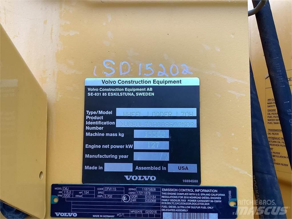 Volvo L70H Naudoti ratiniai krautuvai