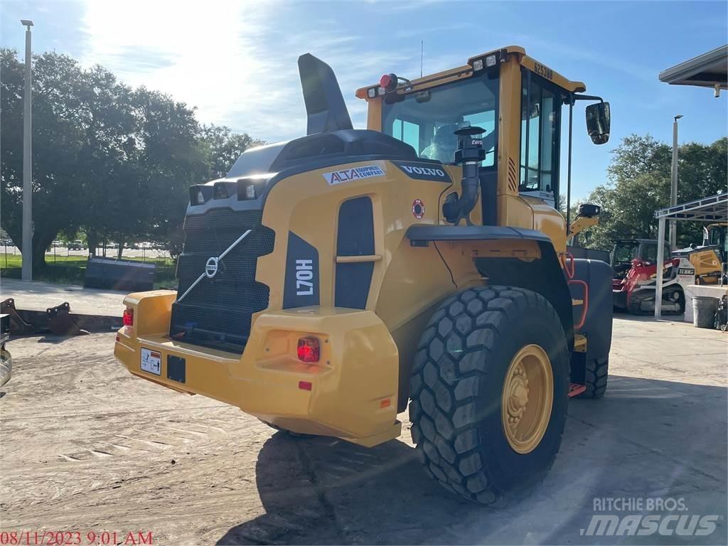 Volvo L70H Naudoti ratiniai krautuvai