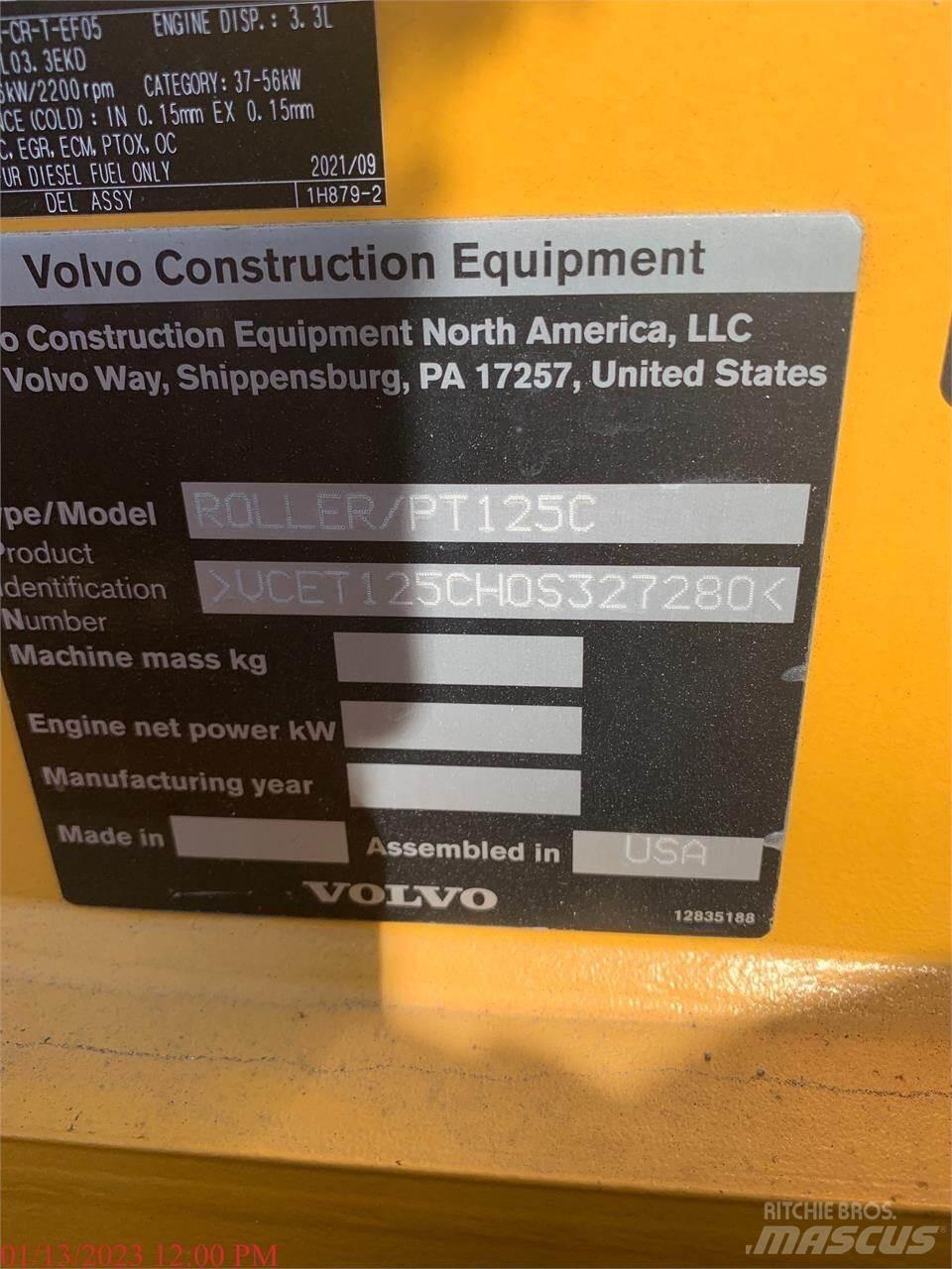 Volvo PT125C Pneumo volai