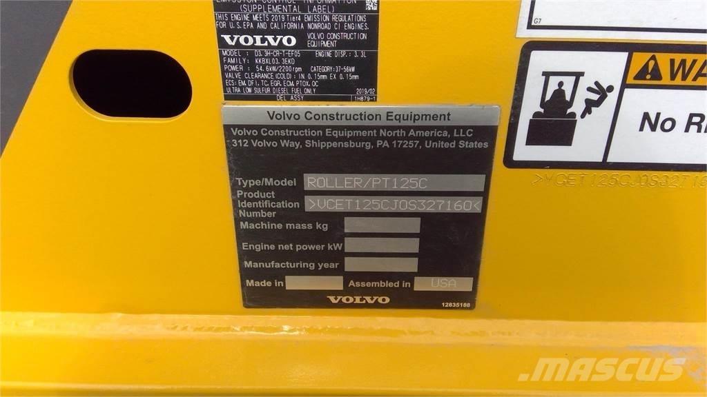 Volvo PT125C Pneumo volai