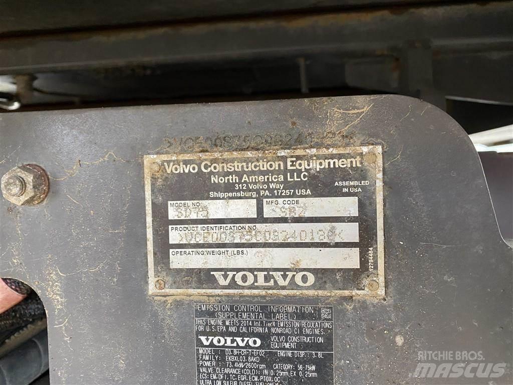 Volvo SD75B Porinių būgnų volai