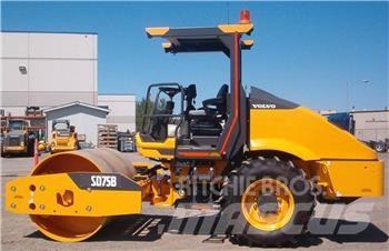 Volvo SD75B Porinių būgnų volai