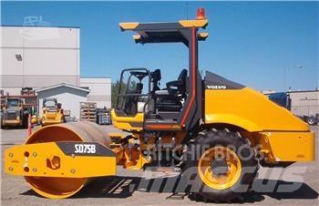 Volvo SD75B Porinių būgnų volai