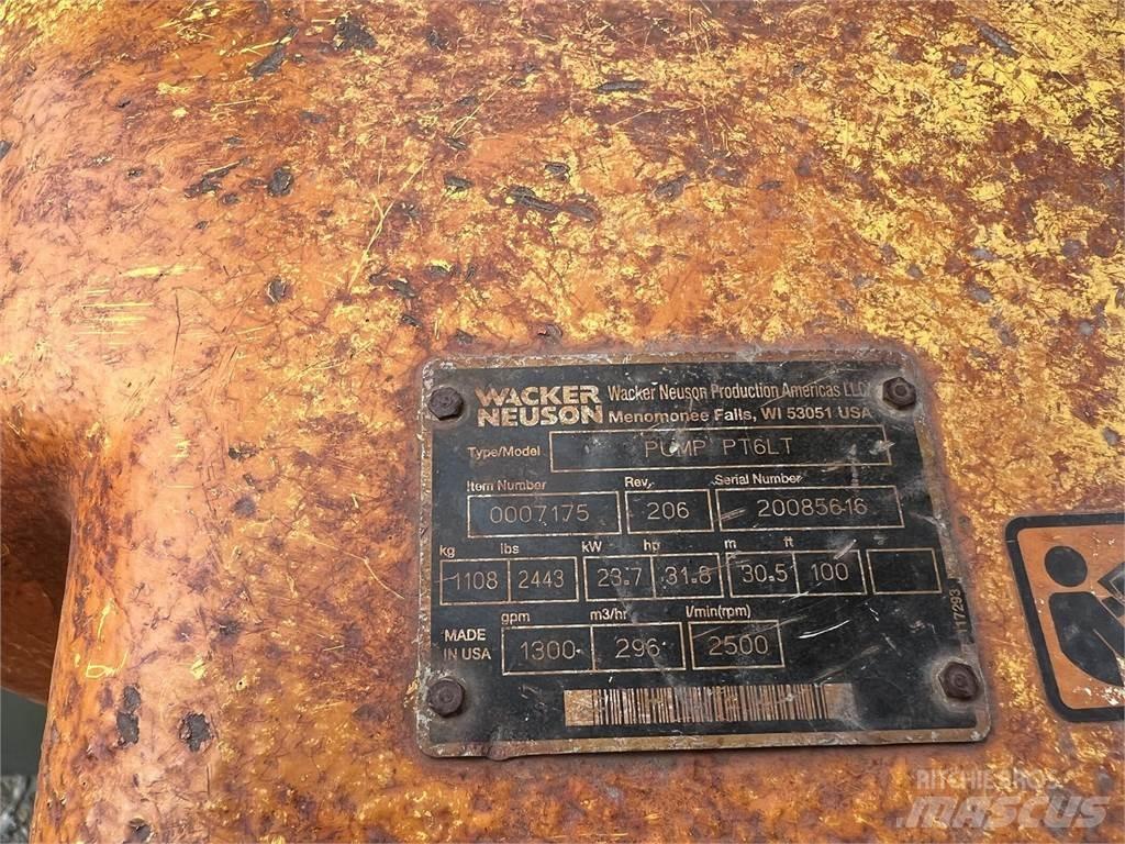 Wacker Neuson PT6 Vandens siurbliai