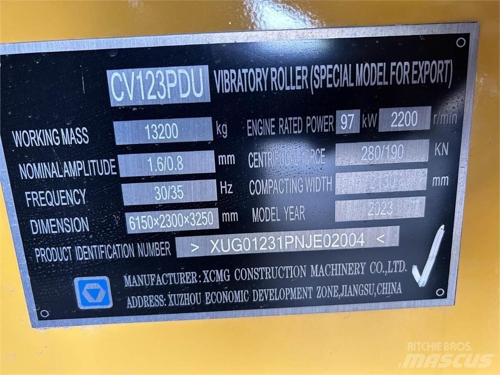 XCMG CV123PDU Porinių būgnų volai