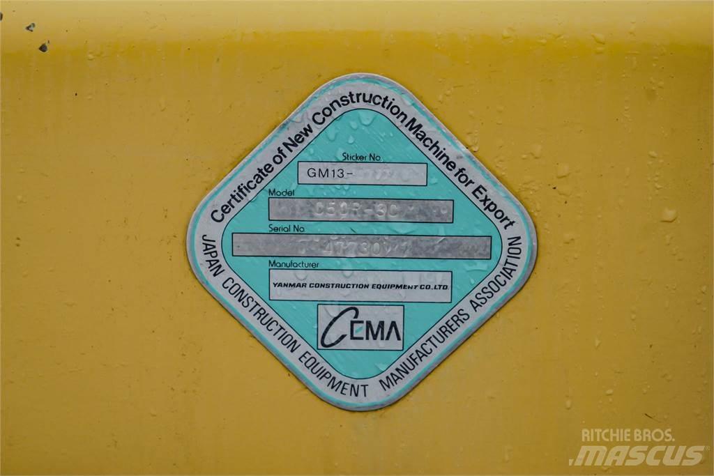 Yanmar C50R-3 Vikšrinė savivartė technika
