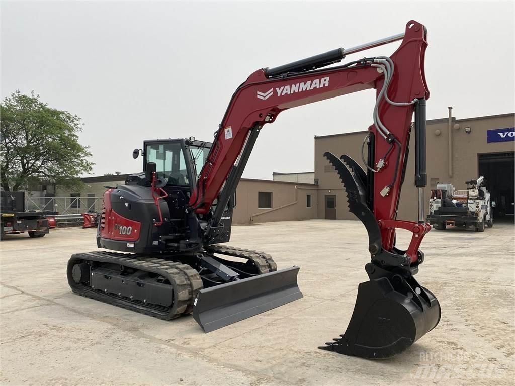 Yanmar SV100-2A Vikšriniai ekskavatoriai