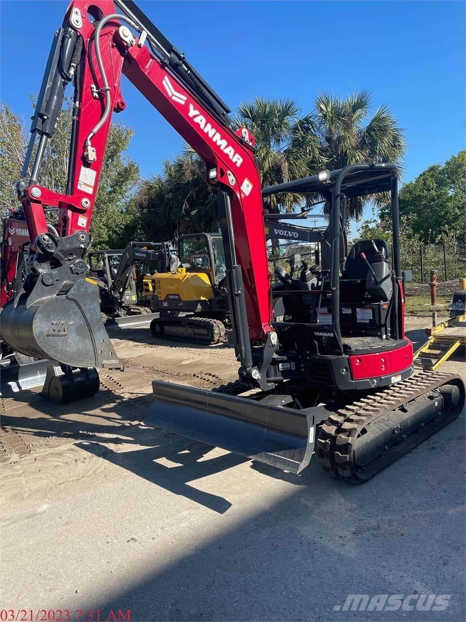 Yanmar VIO35-6A Mini ekskavatoriai < 7 t