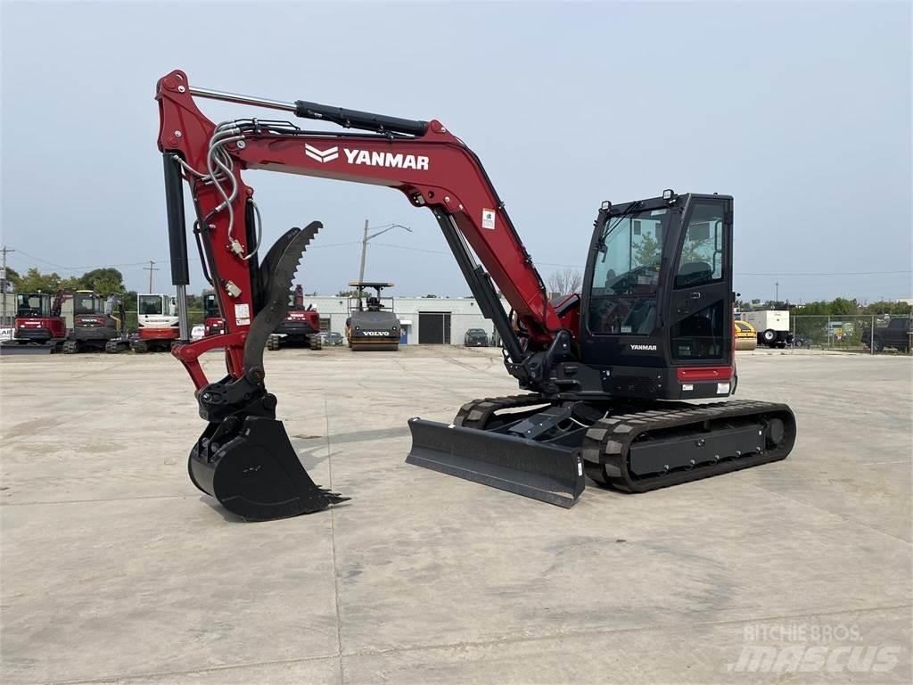 Yanmar VIO80 Vikšriniai ekskavatoriai
