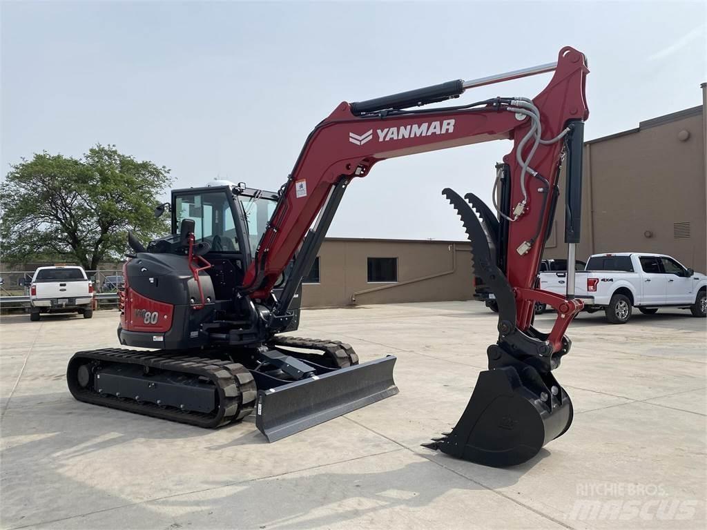 Yanmar VIO80 Vikšriniai ekskavatoriai