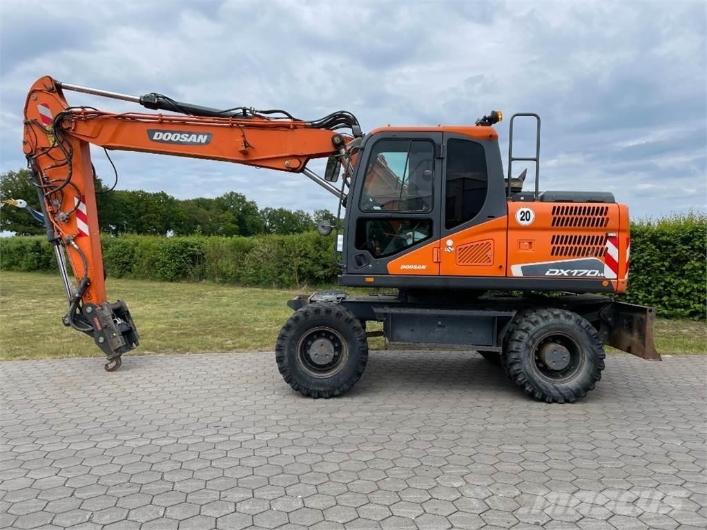 Doosan DX170W-5 Ratiniai ekskavatoriai