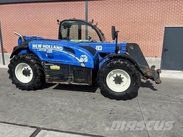 New Holland LM7.35 Teleskopiniai krautuvai žemės ūkiui