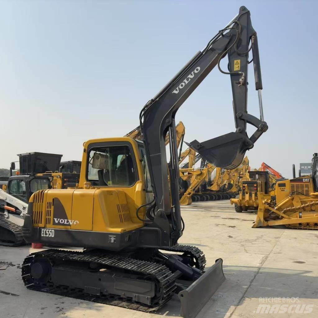 Volvo EC 55 Mini ekskavatoriai < 7 t