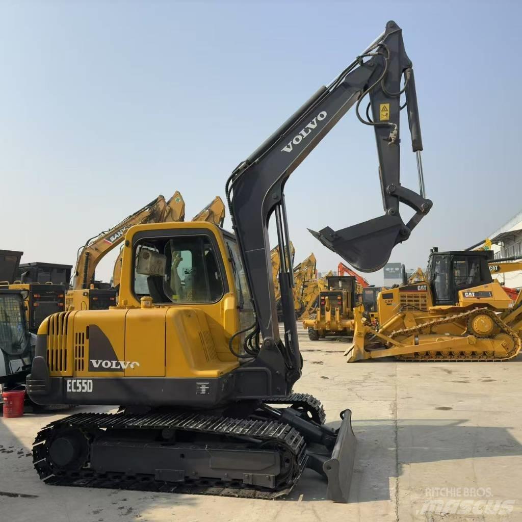 Volvo EC 55 Mini ekskavatoriai < 7 t