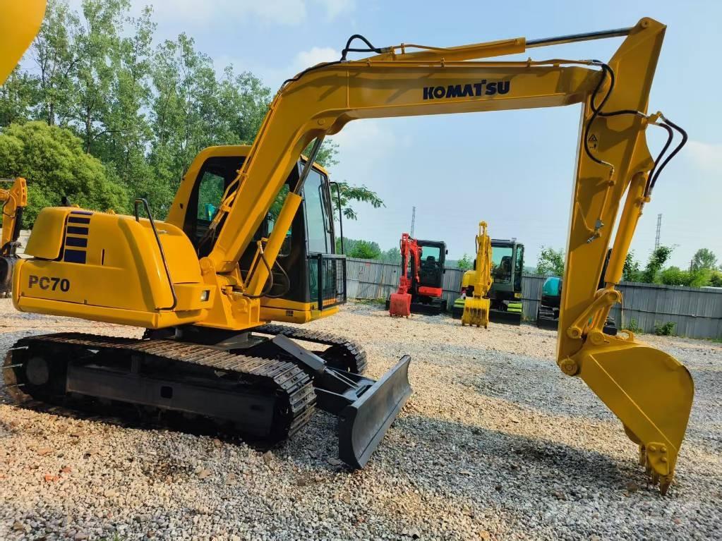 Komatsu PC 70-7 Vikšriniai ekskavatoriai