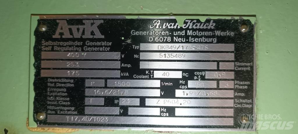 AVK DKB19/175-4TS Kiti generatoriai