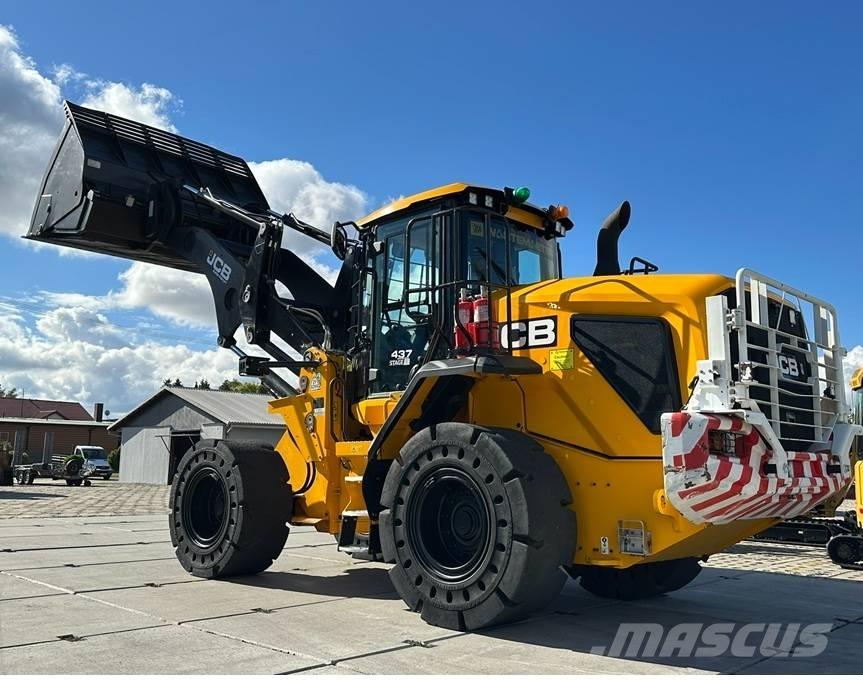 JCB 437 S5 WM Naudoti ratiniai krautuvai
