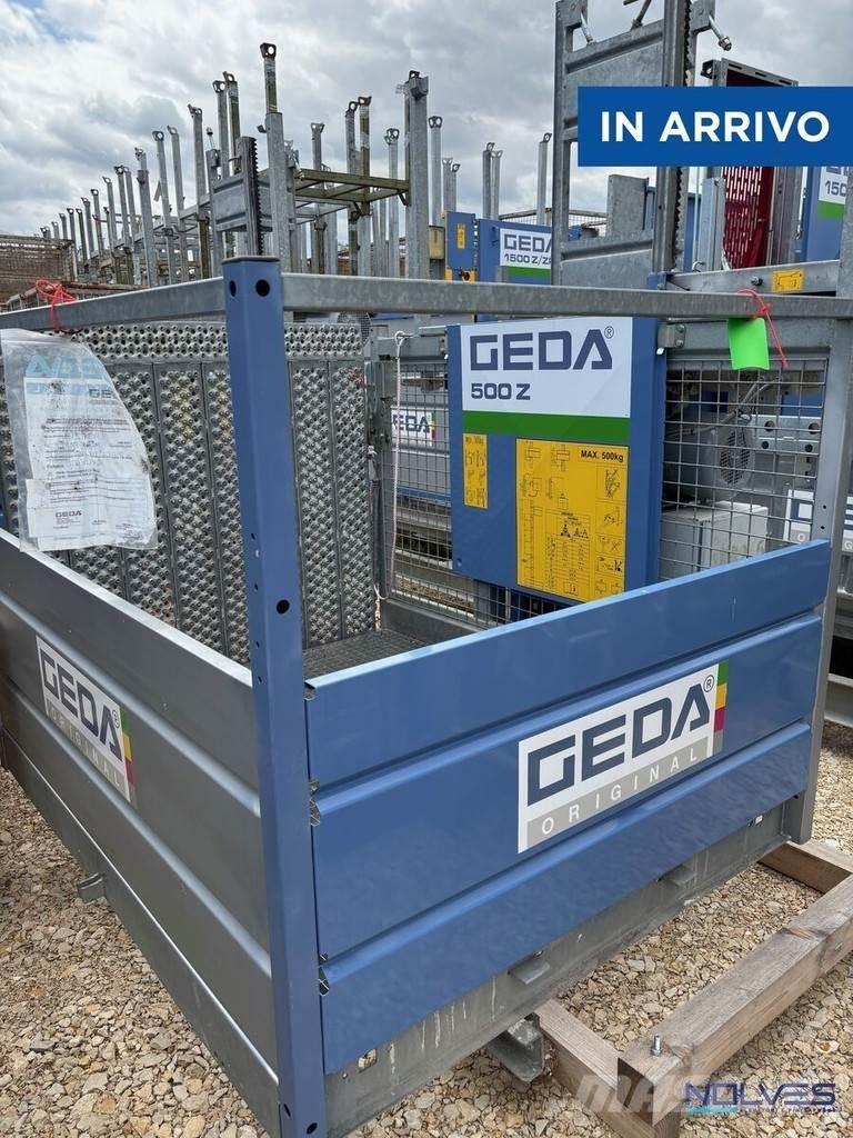 Geda 500Z Kiti keltuvai ir platformos