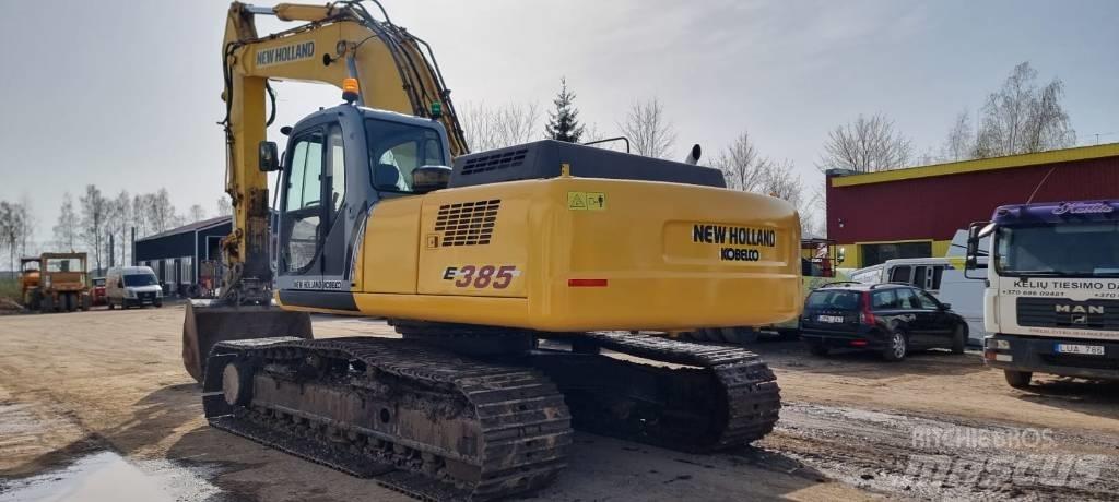 New Holland E 385 Vikšriniai ekskavatoriai