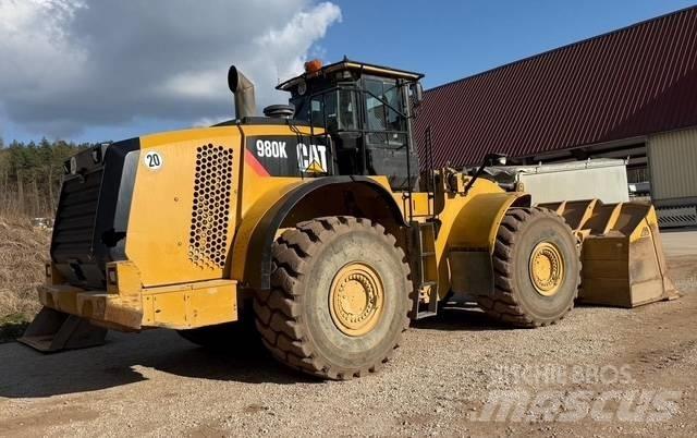 CAT 980 K Naudoti ratiniai krautuvai