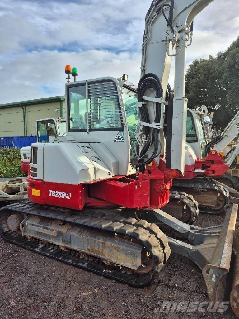Takeuchi TB 280 FR Vidutinės galios ekskavatoriai 7-12 t