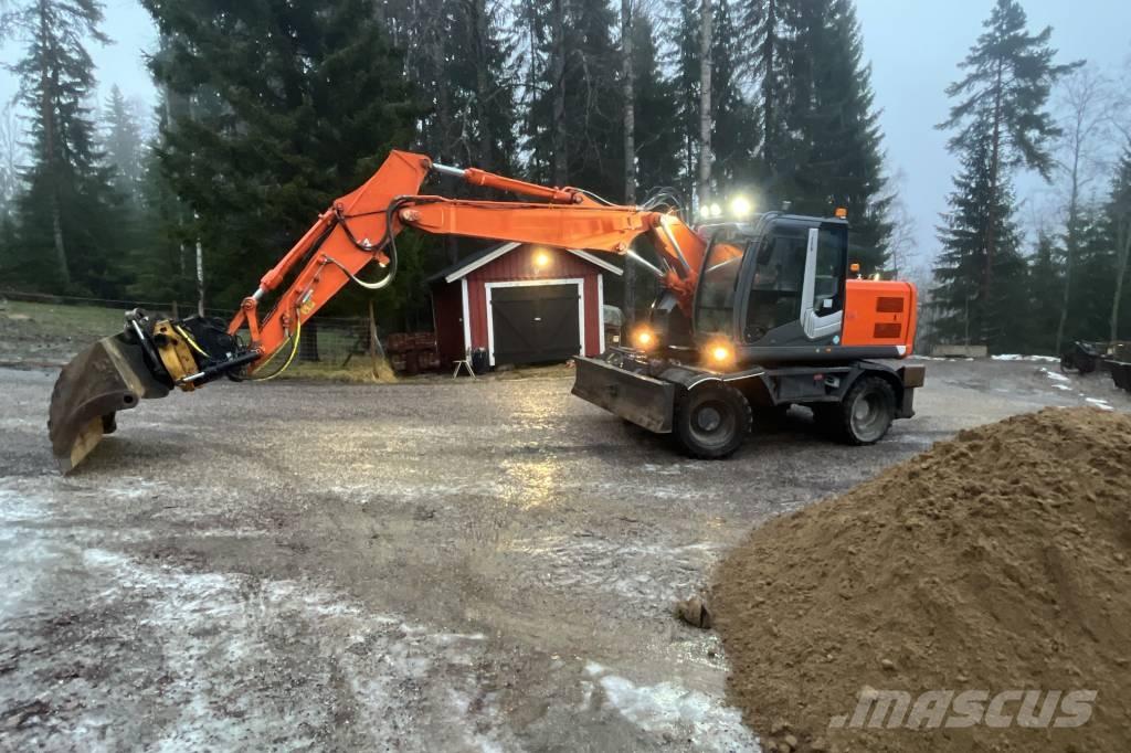 Hitachi ZX 140 W-3 Ratiniai ekskavatoriai
