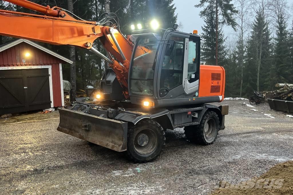 Hitachi ZX 140 W-3 Ratiniai ekskavatoriai