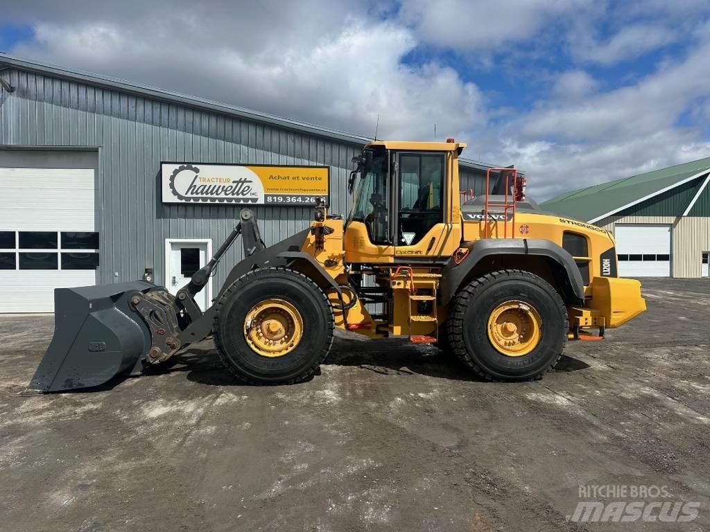 Volvo L 120 H Naudoti ratiniai krautuvai