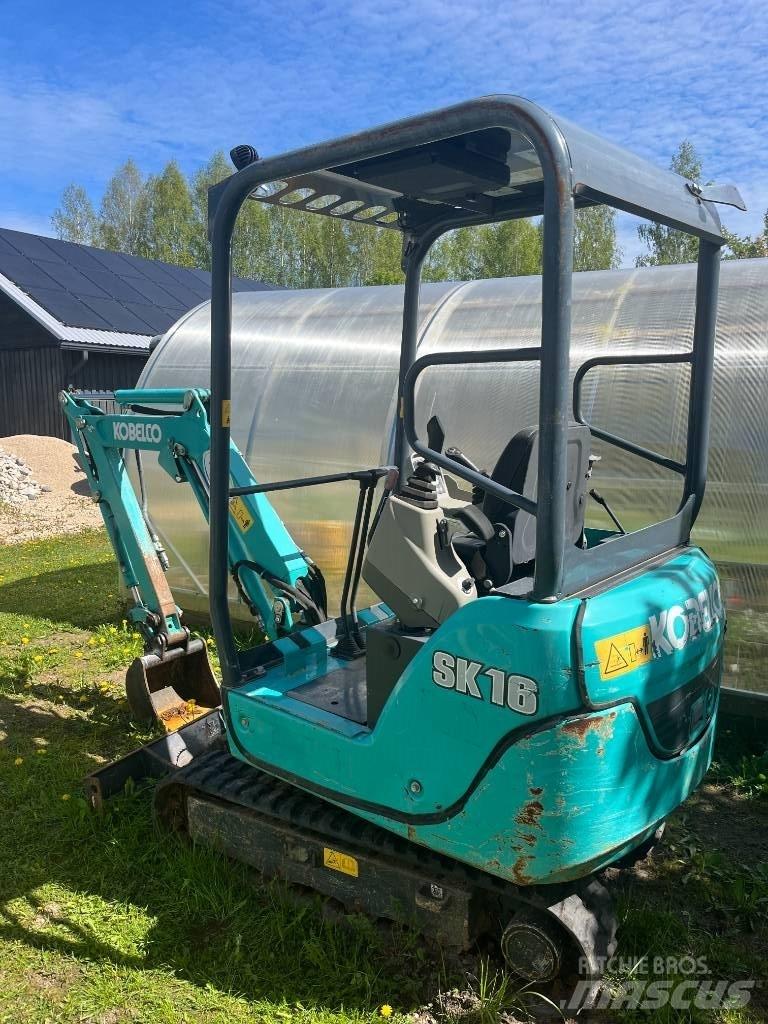 Kobelco SK 16 Mini ekskavatoriai < 7 t