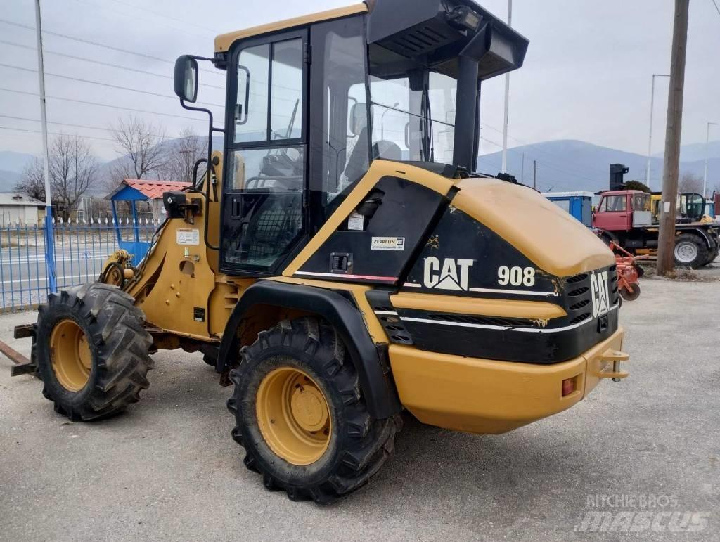 CAT 908 Naudoti ratiniai krautuvai