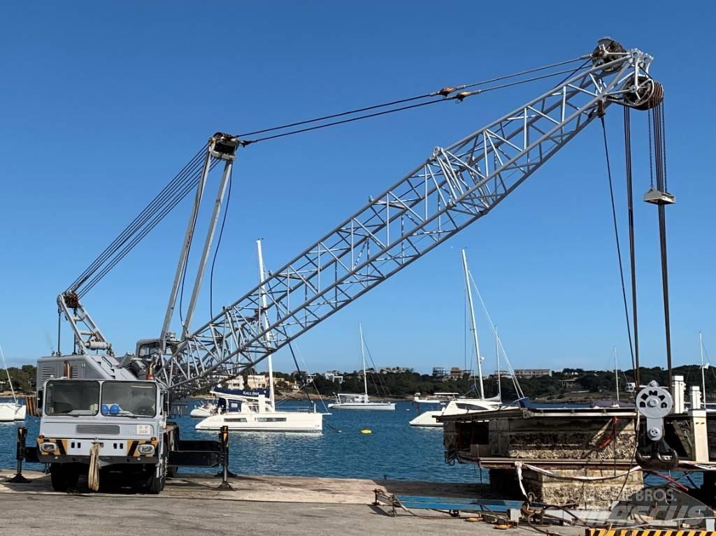 Demag TC 120 Neapdoroto reljefo kranai