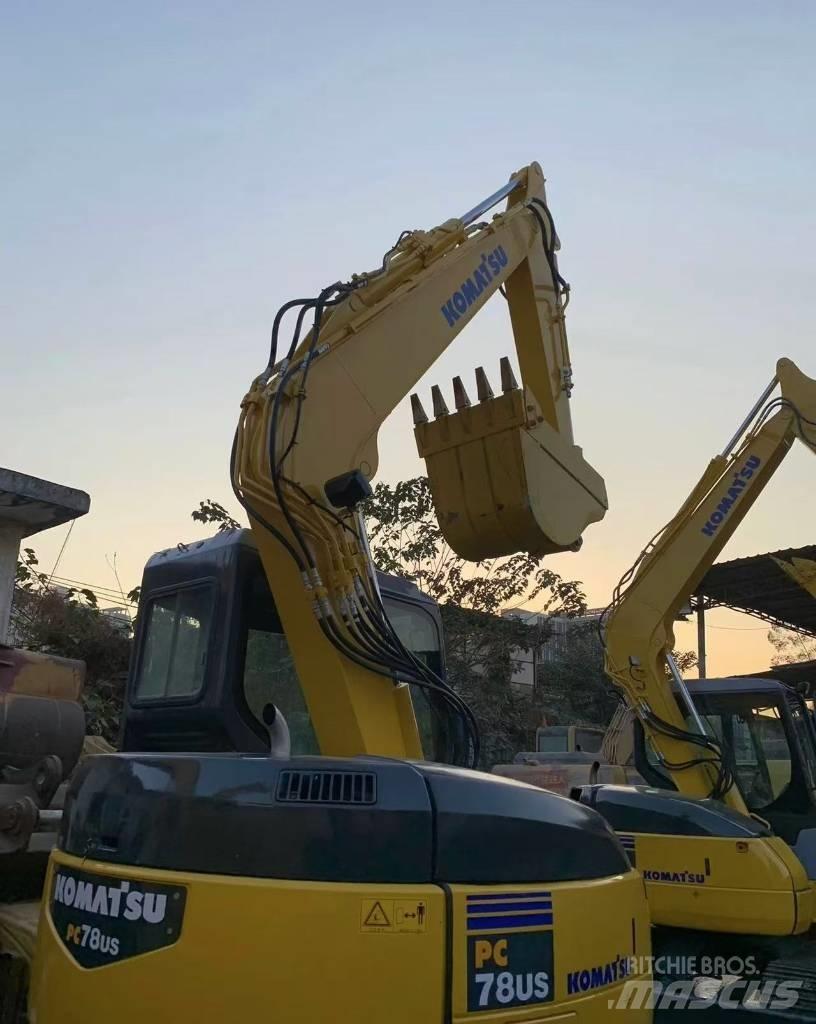 Komatsu PC 78 US Vikšriniai ekskavatoriai