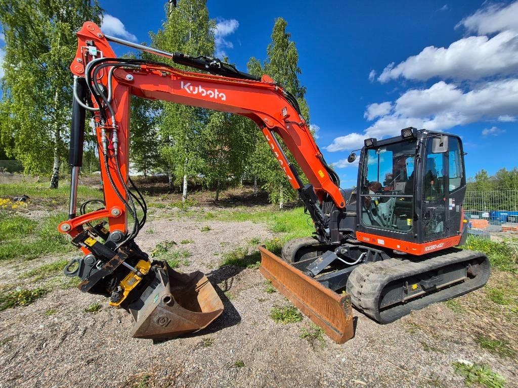 Kubota KX 080-4 Vidutinės galios ekskavatoriai 7-12 t