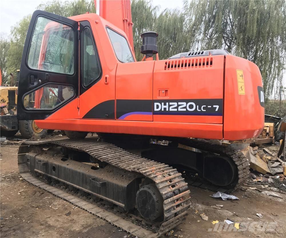 Doosan dh220lc-7 Vikšriniai ekskavatoriai