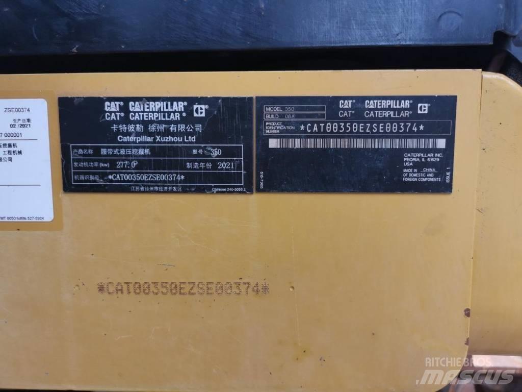 CAT 2021 CAT 350 Ratiniai ekskavatoriai