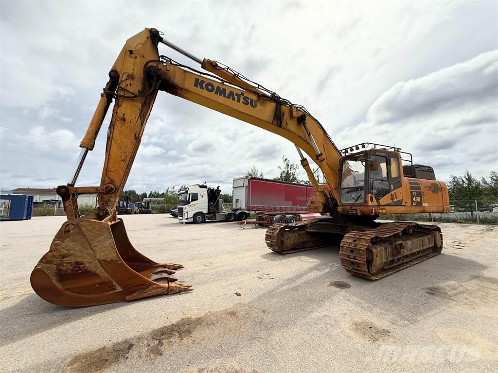 Komatsu PC490LC-10 Vikšriniai ekskavatoriai