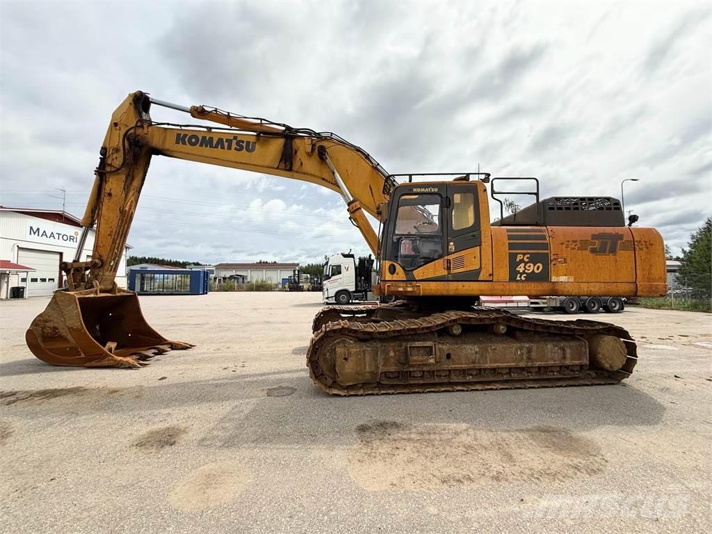 Komatsu PC490LC-10 Vikšriniai ekskavatoriai