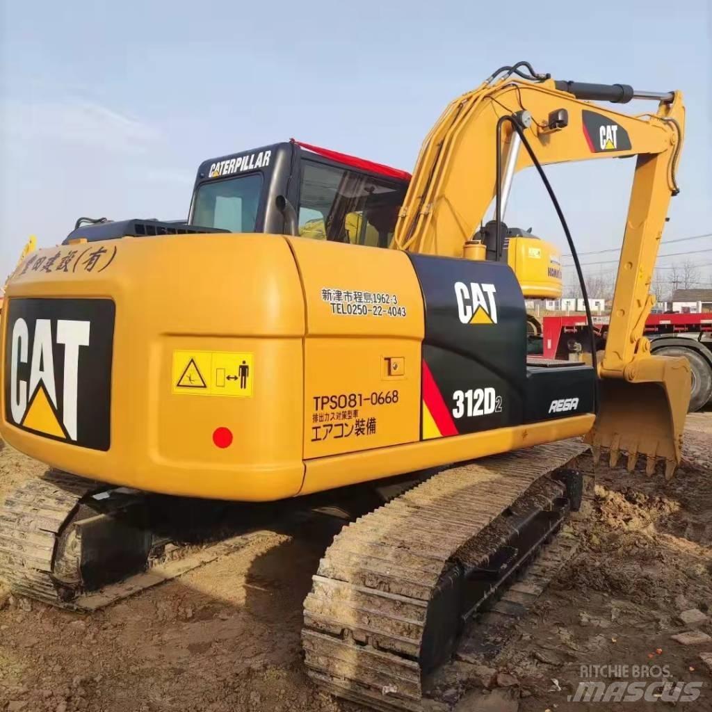 CAT 312 D Vikšriniai ekskavatoriai