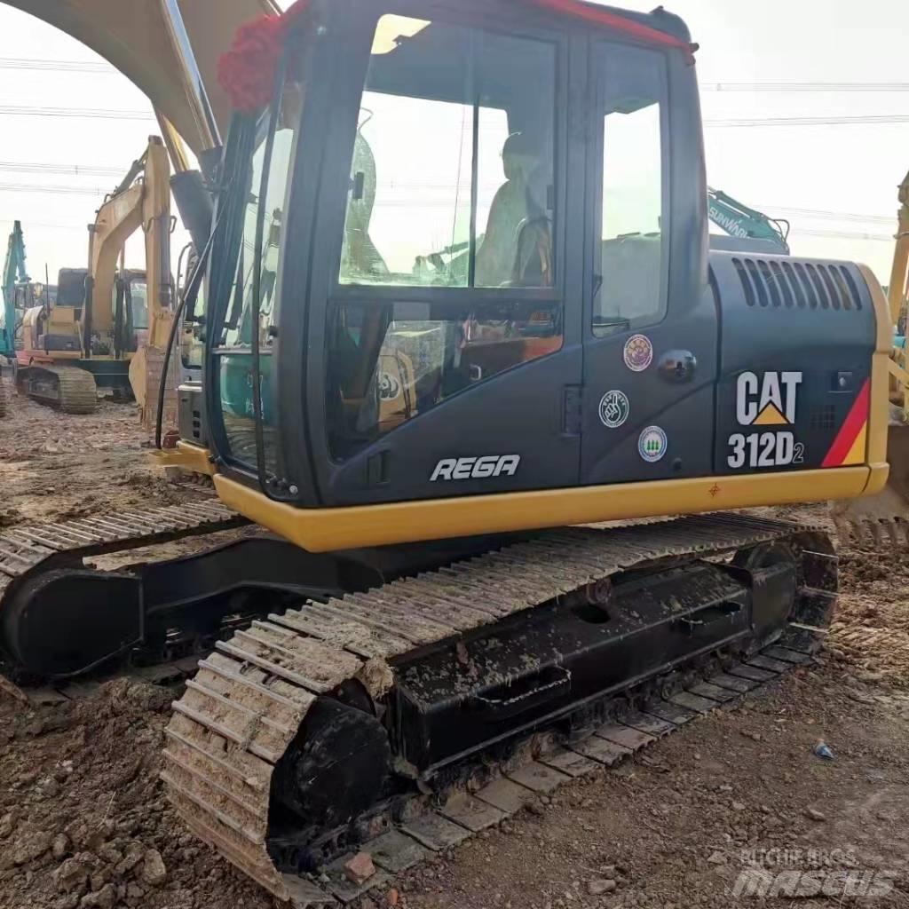 CAT 312 D Vikšriniai ekskavatoriai