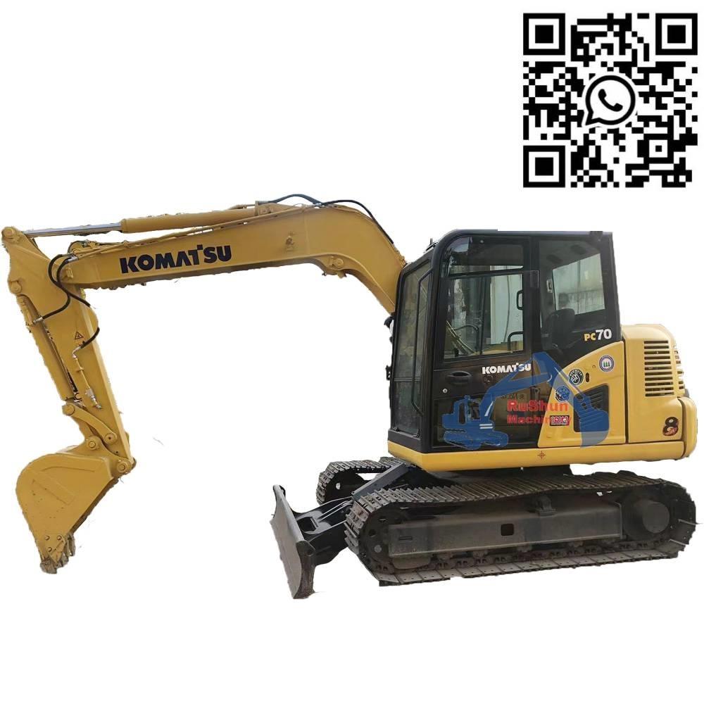 Komatsu PC70-8 Vikšriniai ekskavatoriai