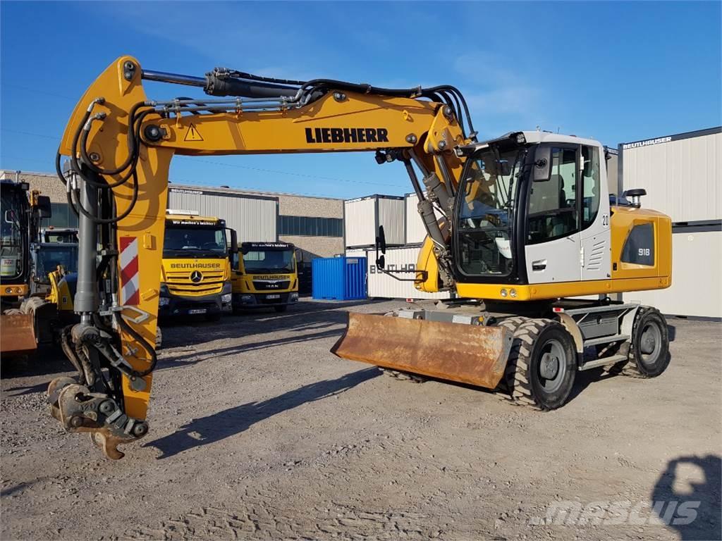 Liebherr A918 Ratiniai ekskavatoriai
