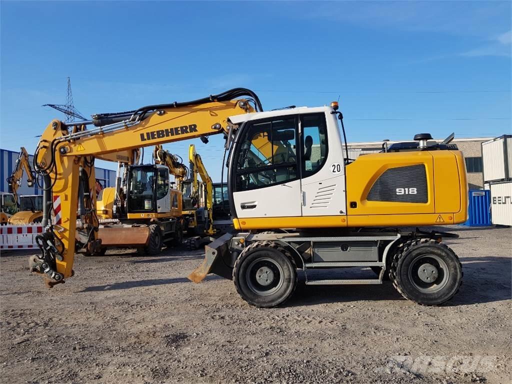Liebherr A918 Ratiniai ekskavatoriai