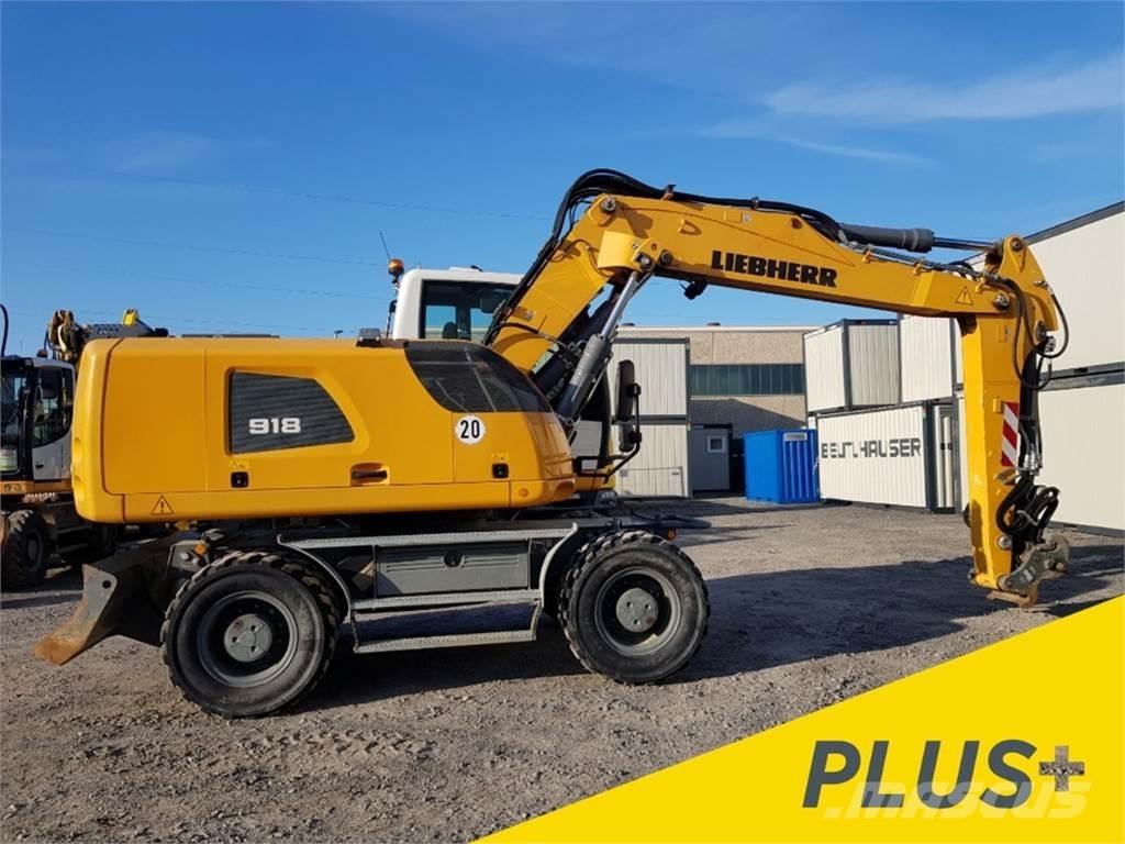 Liebherr A918 Ratiniai ekskavatoriai
