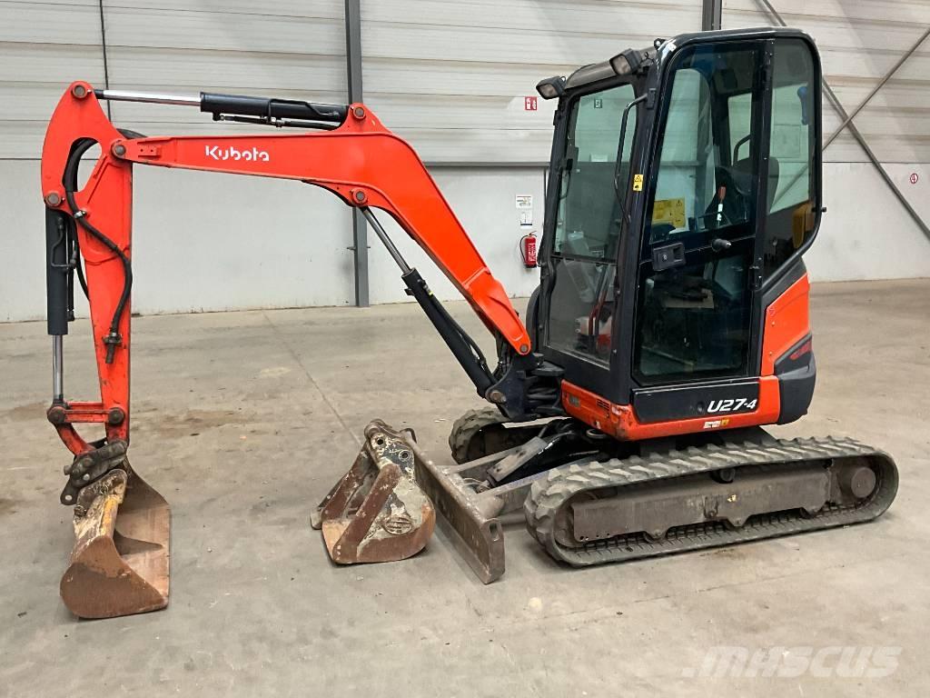Kubota U 27-4 Mini ekskavatoriai < 7 t