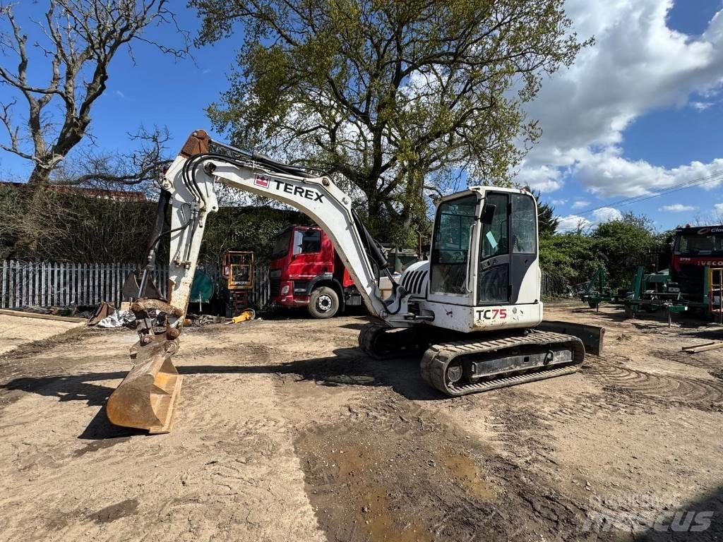 Terex TC 75 Vidutinės galios ekskavatoriai 7-12 t