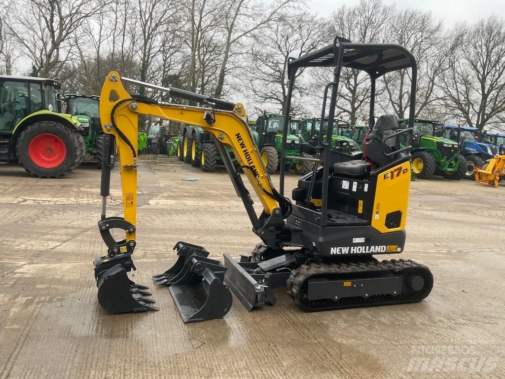 New Holland E 17 D Vikšriniai ekskavatoriai