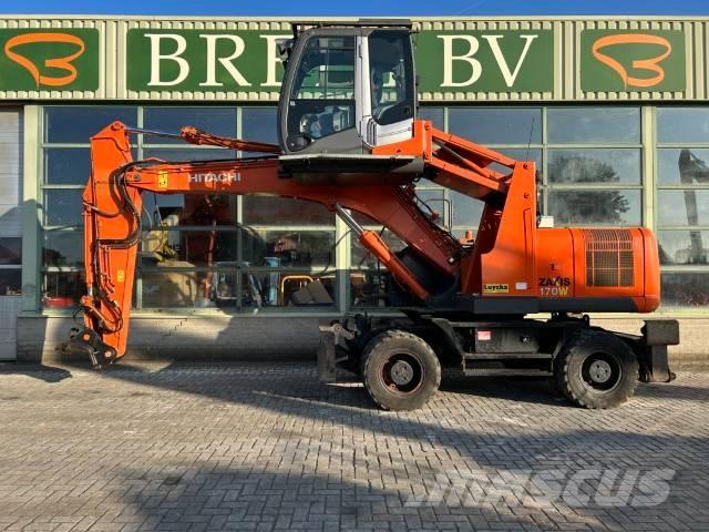Hitachi ZX 170 W-3 Ratiniai ekskavatoriai