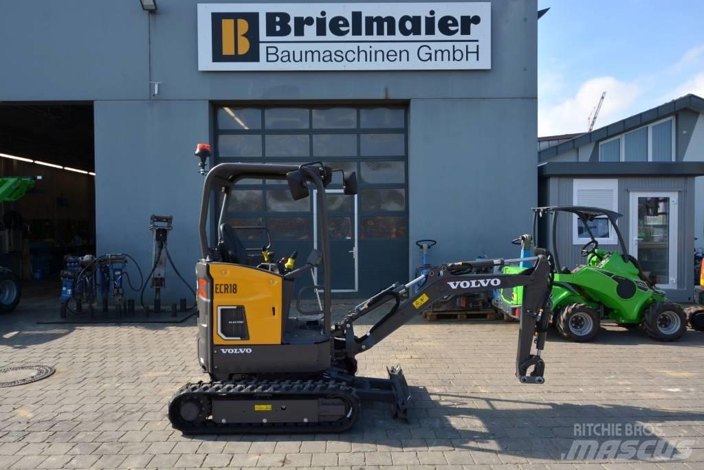 Volvo ECR18 electric Mini ekskavatoriai < 7 t