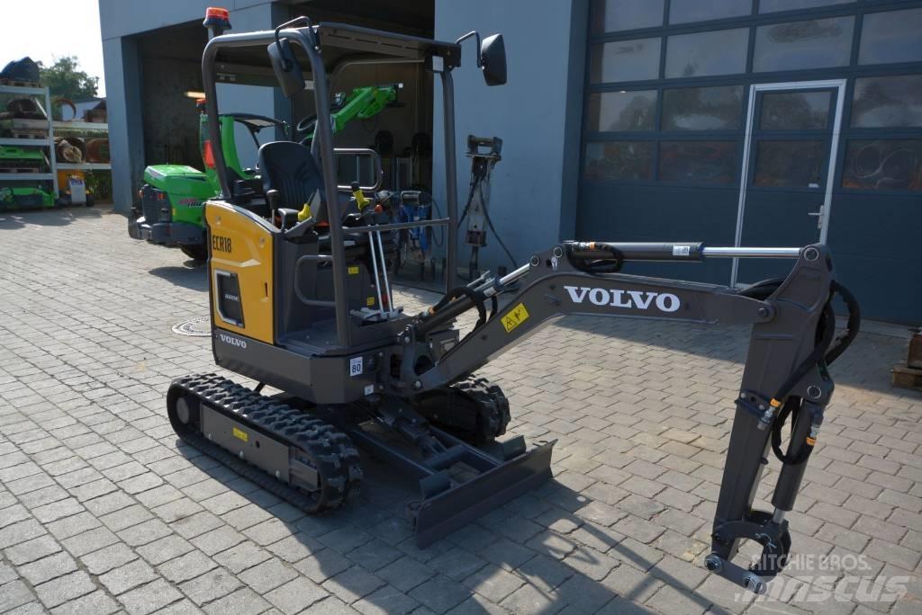 Volvo ECR18 electric Mini ekskavatoriai < 7 t