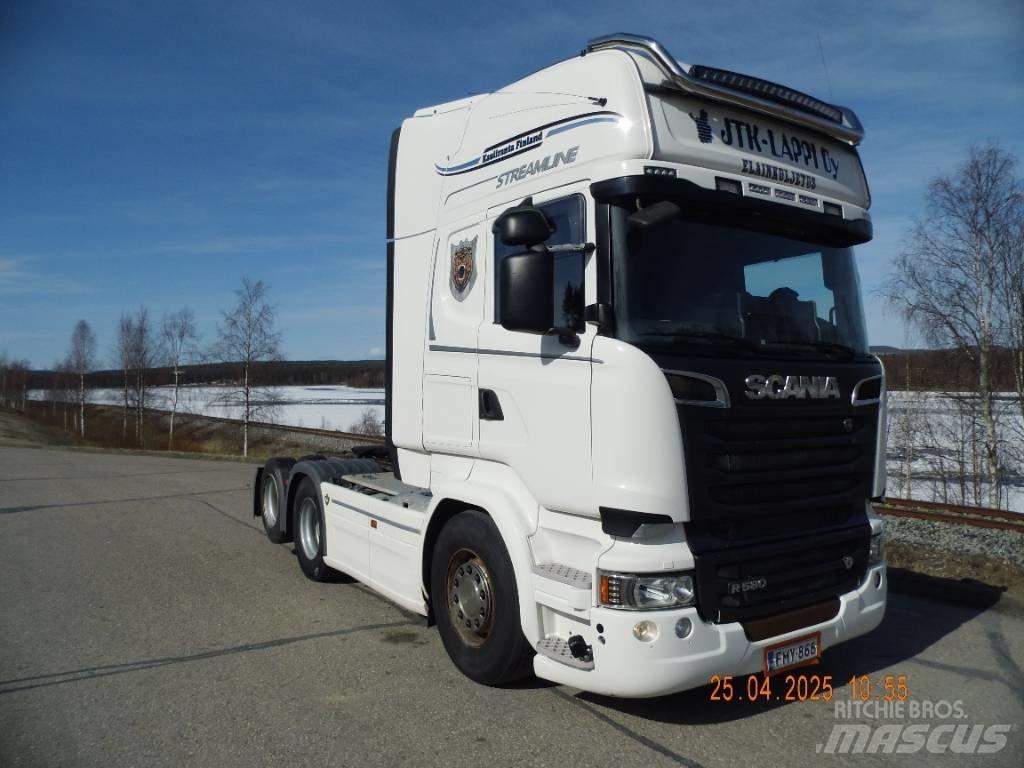 Scania R 580 Naudoti vilkikai